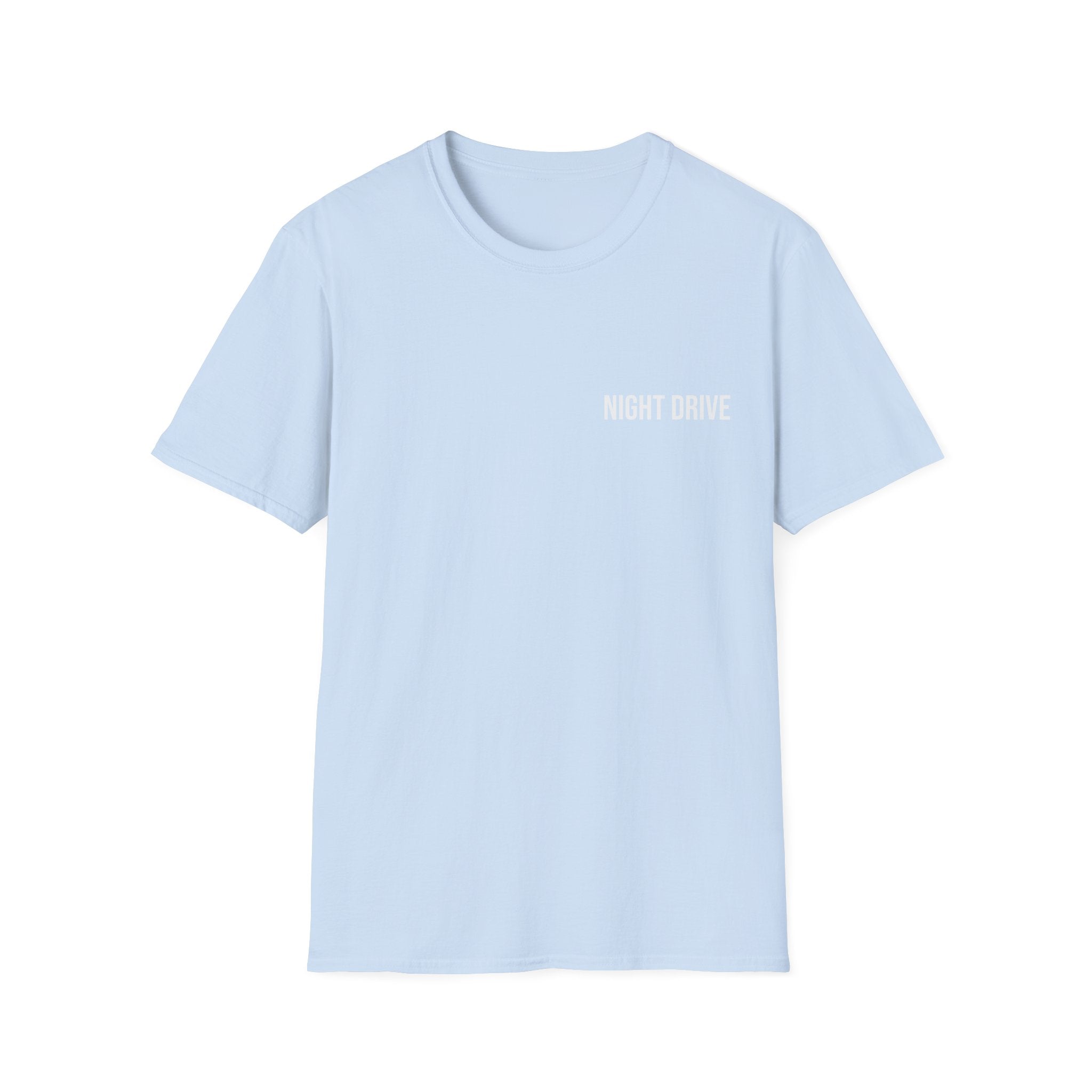 Japanese Tuners - Light Blue T-Shirt by NIGHT DRIVE