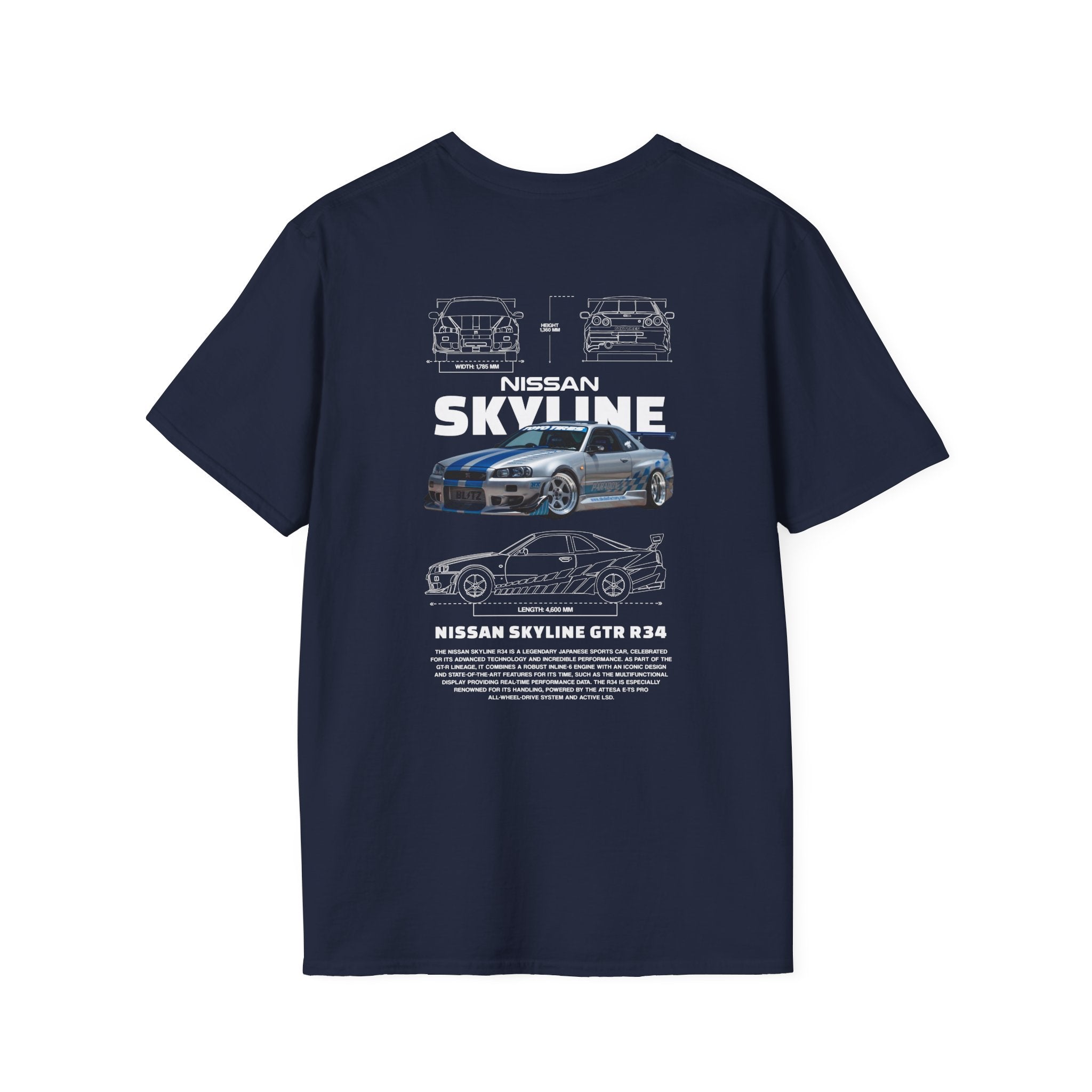 Movie Maker - Navy Blue T-Shirt by NIGHT DRIVE