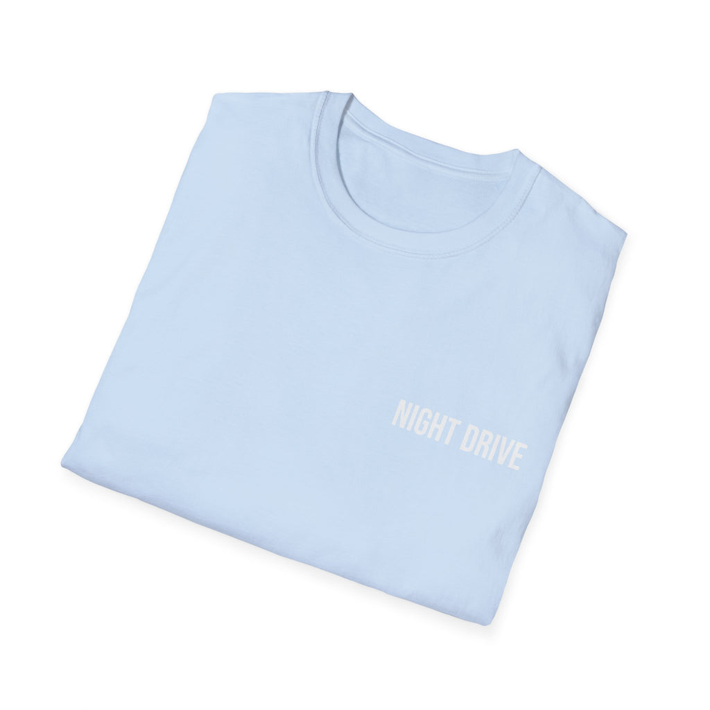Japanese Tuners - Light Blue T-Shirt by NIGHT DRIVE
